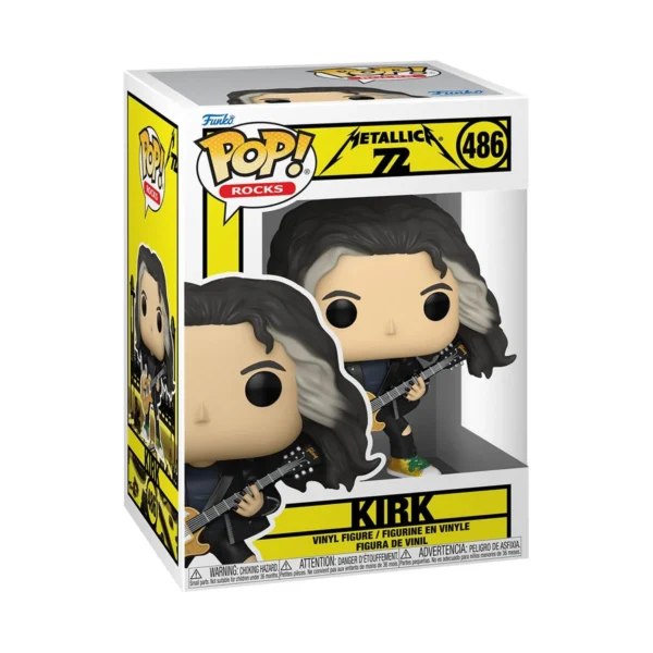 Metallica Kirk (72 Seasons) Funko Pop! Vinyl Figure #486